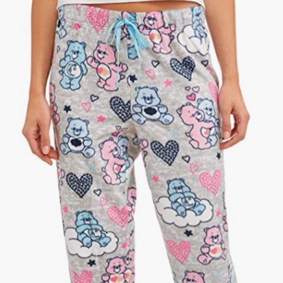 Briefly Stated Other - Women's Care Bears Cuffed Jogger Sleep Pant Size 2XL 18W-20W